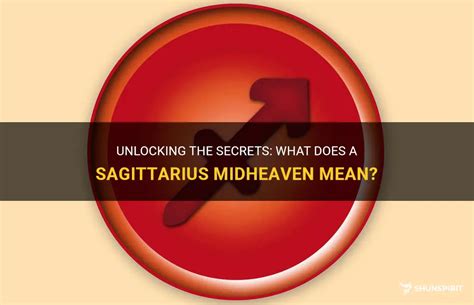What does Sagittarius Midheaven mean?