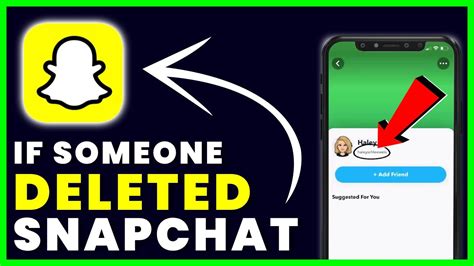 What does Snapchat look like when someone deleted you?