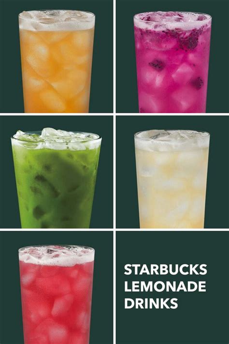 What does Starbucks use for lemonade?