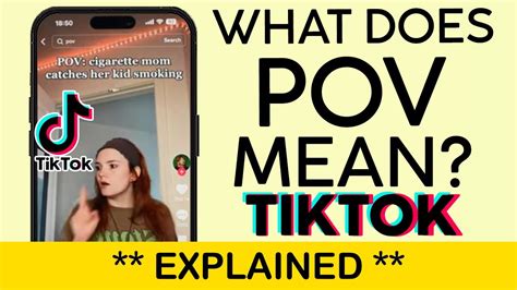 What does TikTok POV mean?