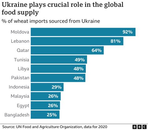 What does Ukraine supply the world?