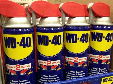 What does WD-40 do to a car?