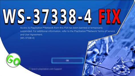 What does WS 37338 4 mean on PS4?