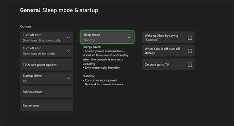 What does Xbox sleep mode mean?