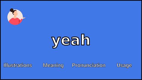 What does Yeah mean in texting?