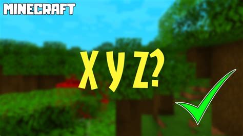 What does Z mean in Minecraft?