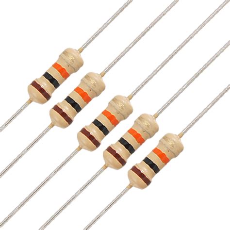 What does a 100 resistor look like?