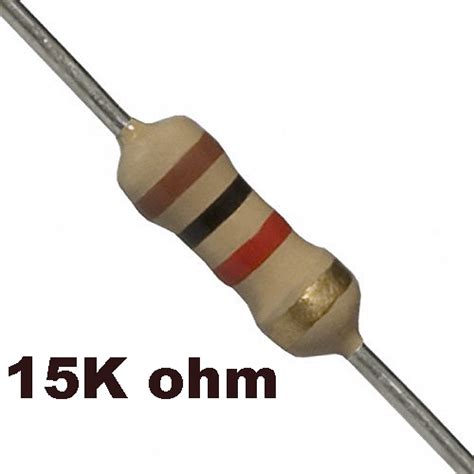 What does a 15K resistor do?