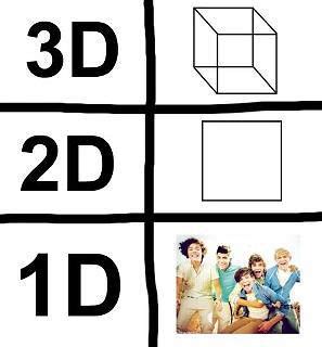 What does a 1D image look like?