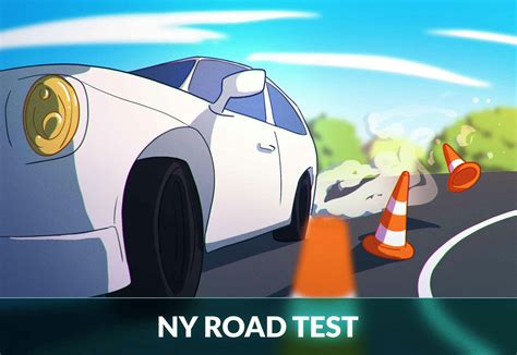 What does a NY road test consist of?