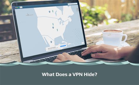 What does a VPN hide?