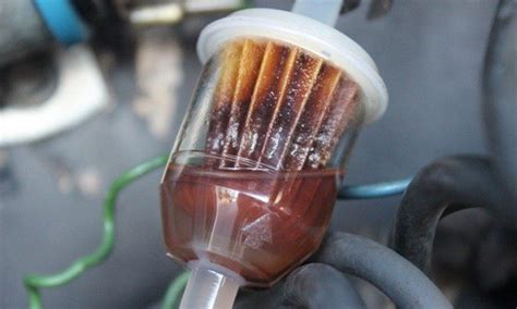 What does a bad fuel filter sound like?