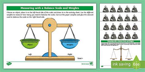 What does a balance scale teach children?