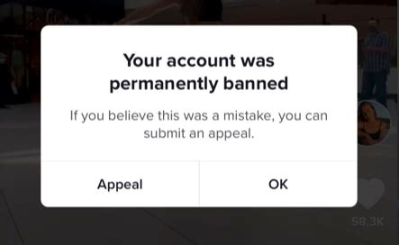 What does a banned TikTok look like?