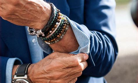 What does a bracelet say about a man?