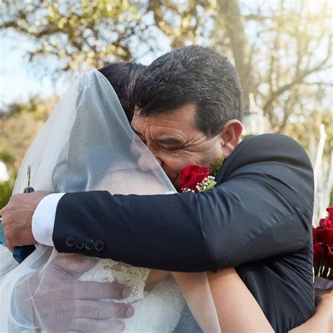 What does a dad give his daughter on her wedding day?