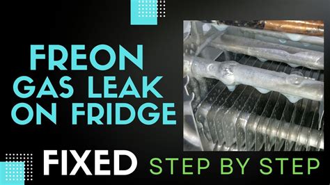 What does a freon leak smell like?