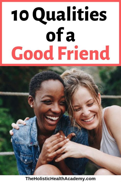 What does a good friend look like?