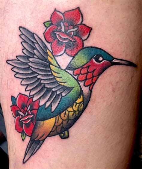 What does a hummingbird tattoo mean?