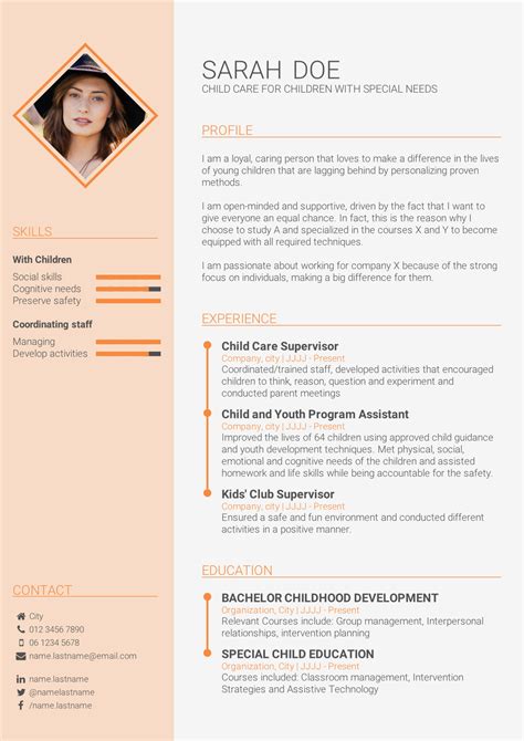 What does a modern CV look like?