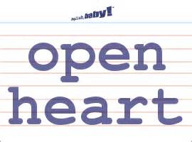 What does a open heart mean?