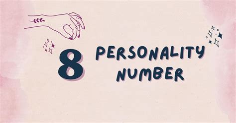 What does a personality number 8 look like?