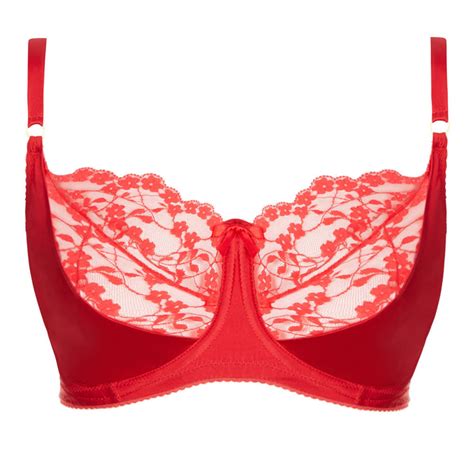 What does a red bra mean?