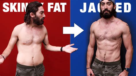 What does a skinny fat guy look like?