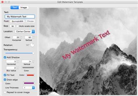 What does a true watermark look like?