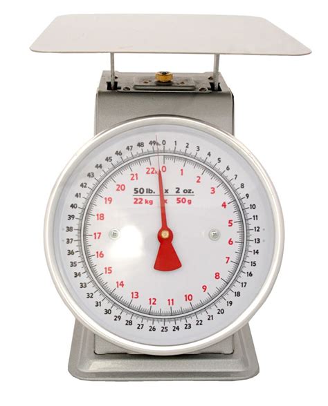 What does a weighing scale or balance do?