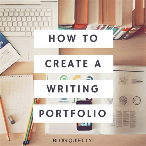 What does a writers portfolio look like?