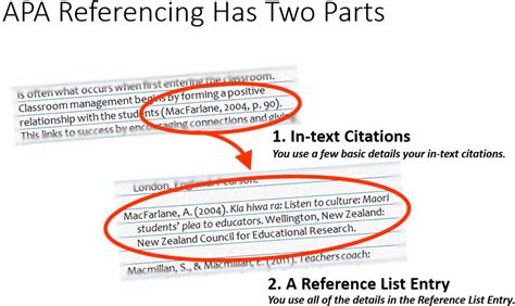 What does an APA citation look like?