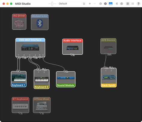 What does audio MIDI do on Mac?