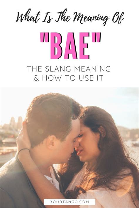 What does bae means?