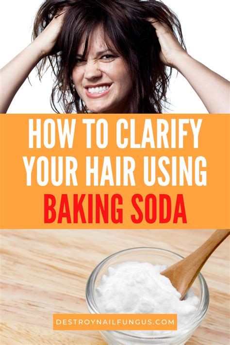 What does baking soda do to gray hair?