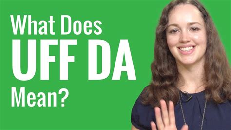 What does being the DA mean?