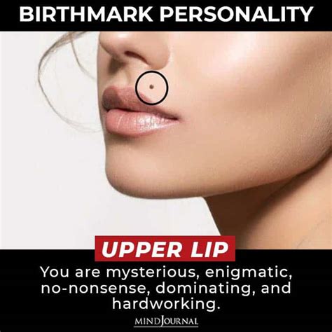 What does birthmark say about a person?