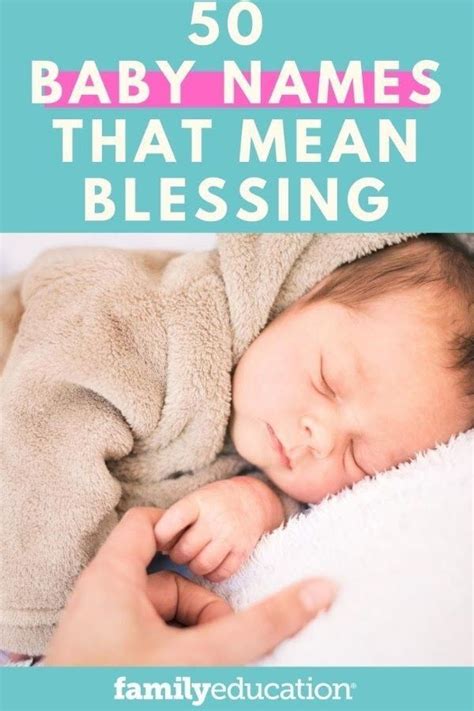 What does blessing a baby mean?