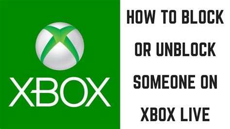 What does blocking someone do on Xbox?