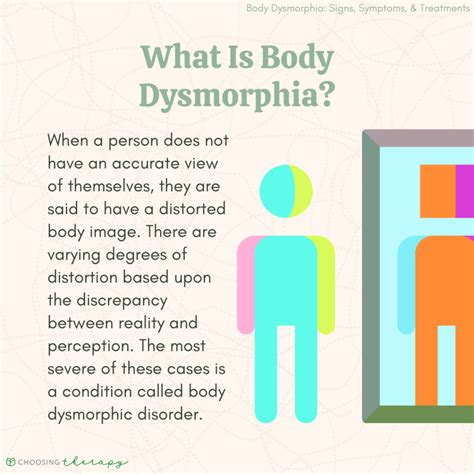 What does body dysmorphia fall under?