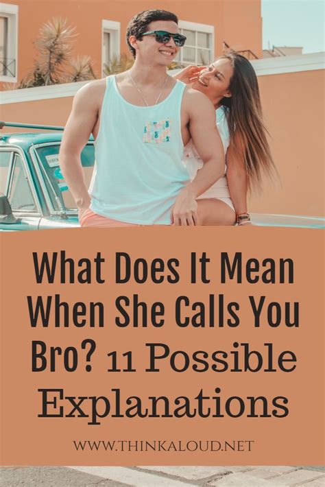 What does bro mean from a girl?