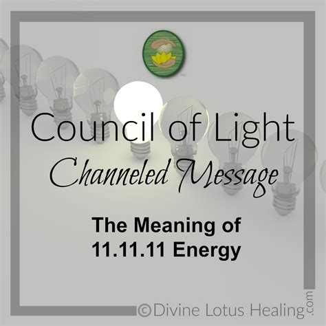 What does channelled messages mean?