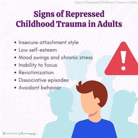 What does childhood trauma look like in adults?