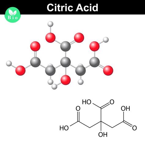 What does citric acid do to concrete?