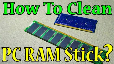 What does cleaning RAM memory do?