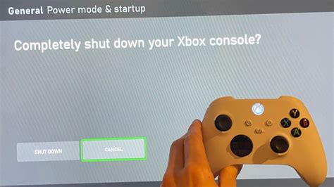 What does completely shutting down my Xbox do?