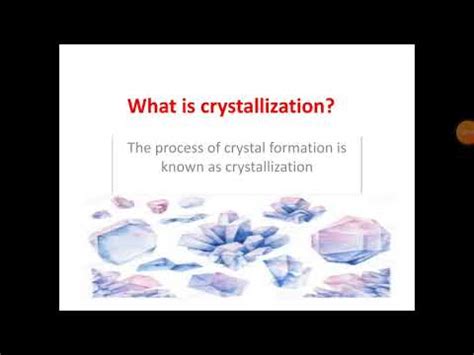 What does crystallized into mean?