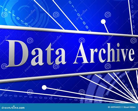 What does data archive mean?