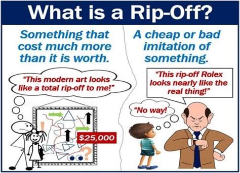 What does don't rip off mean?