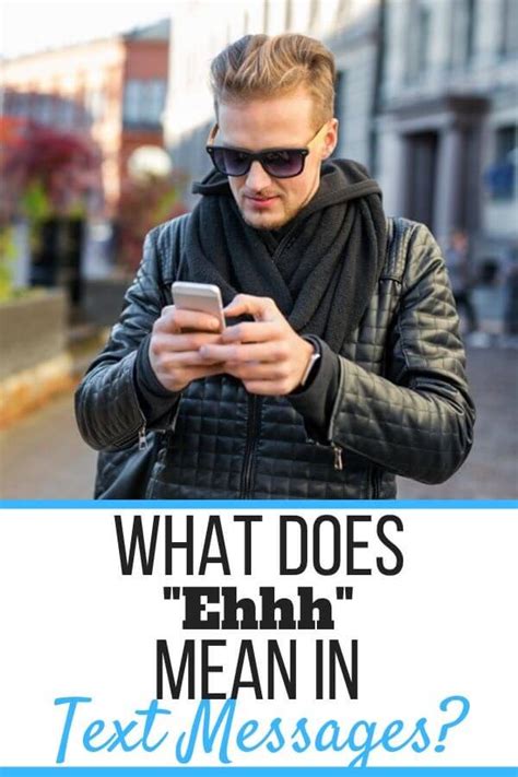 What does eh mean in text from a guy?